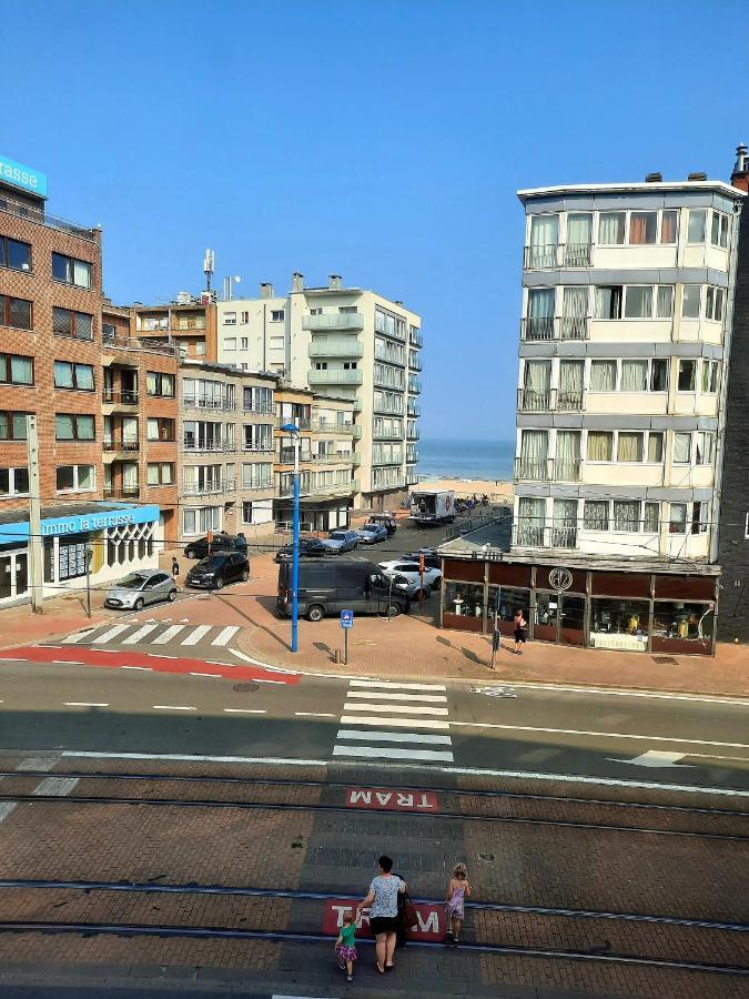 Zeezicht Sibeac Koksijde Lejlighed Eksteriør billede